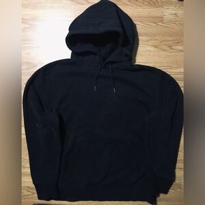 Deus Ex Machina Black Austin Hoodie Mens XL Heavyweight Cotton Fleece Pullover